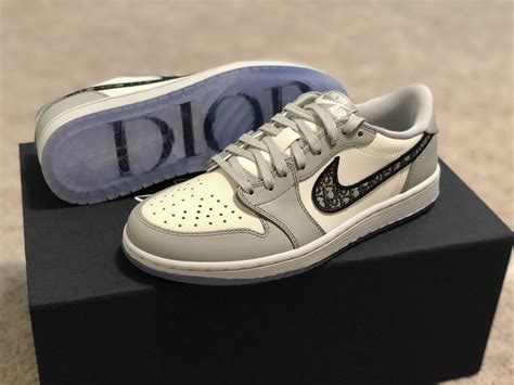 christian dior jordans price|jordan 1 dior low price.